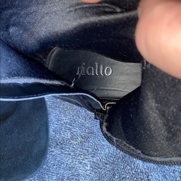 Rialto Black Knee-High Boots - Picture 7 of 10